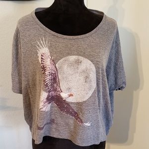 Eagle cripped shirt